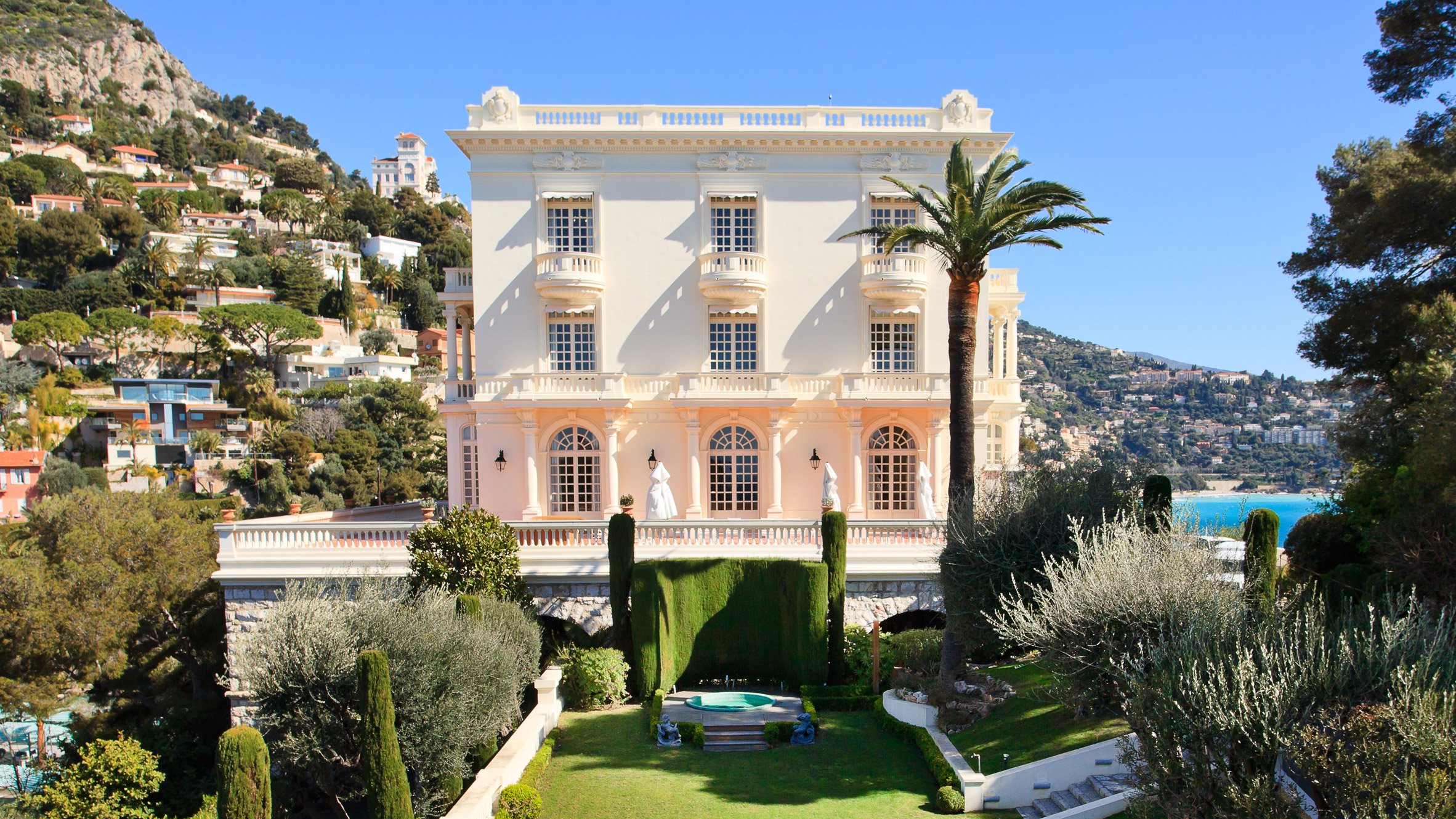 Villaen La Vigie i Monaco