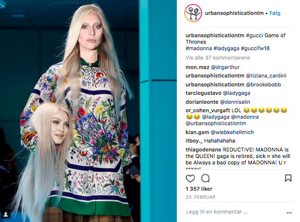 Gucci Head Challenge har fått sosiale medier til å koke etter visningen i Milano