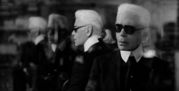 Karl Lagerfeld. Foto fra The Guardian