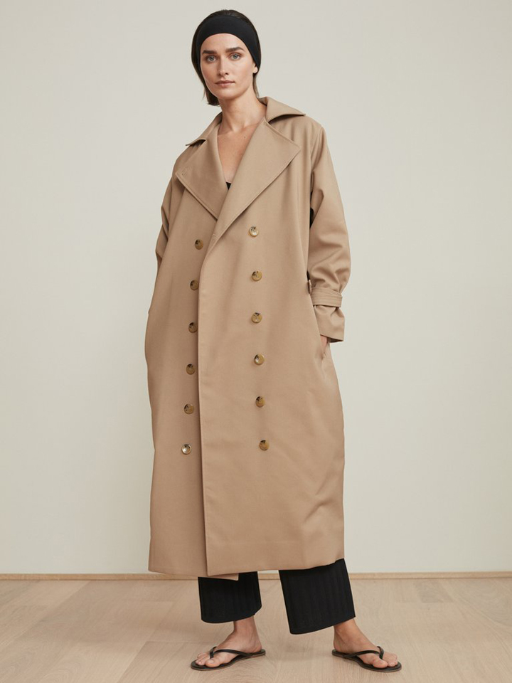 toteme trenchcoat ss18 Melk