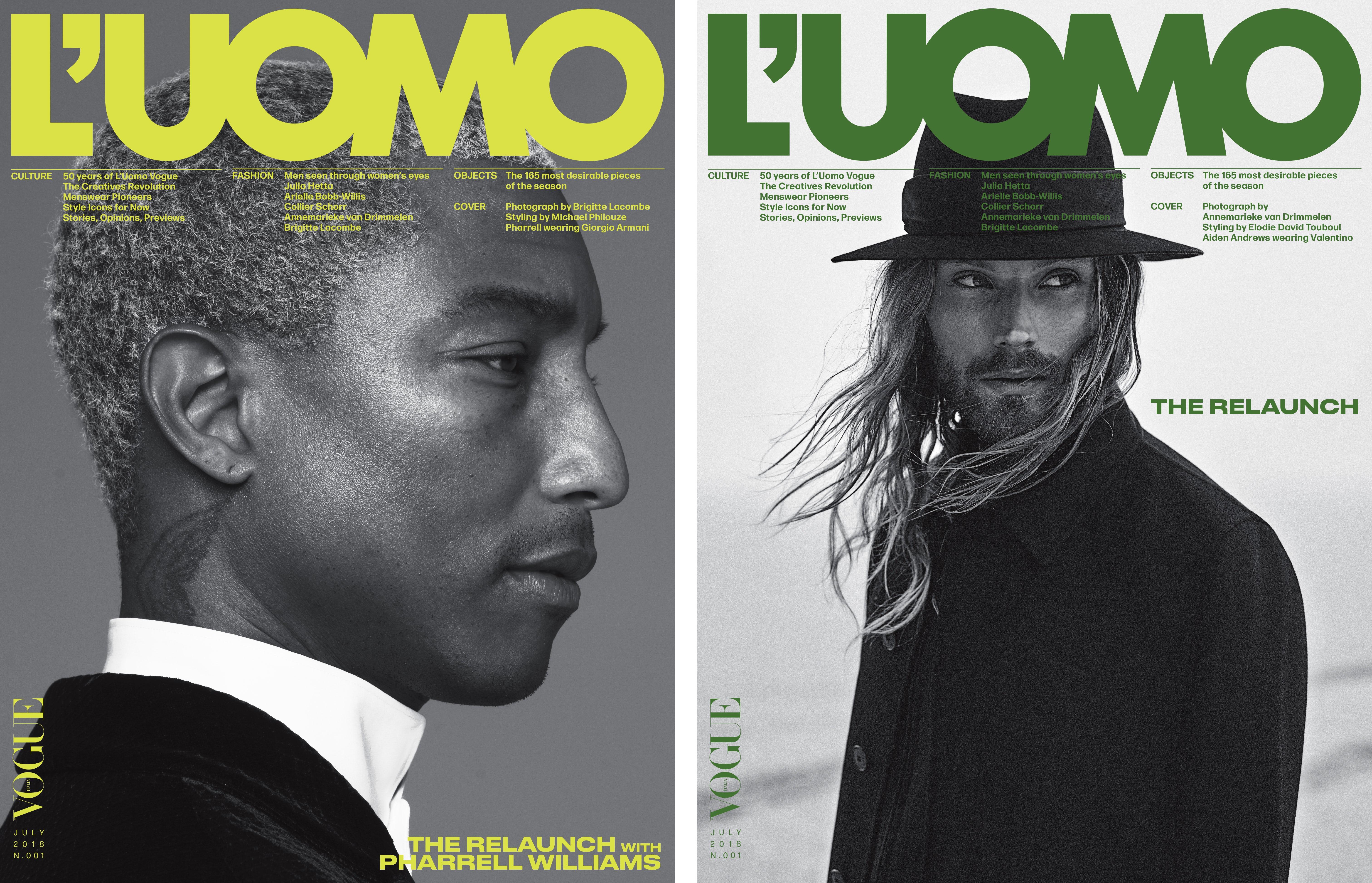 Vogue L'Uomo relanseres