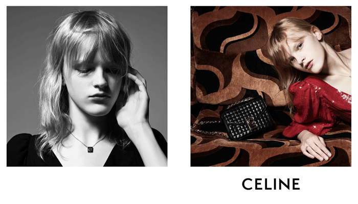 Hedi Slimanes første kampanje for Celine