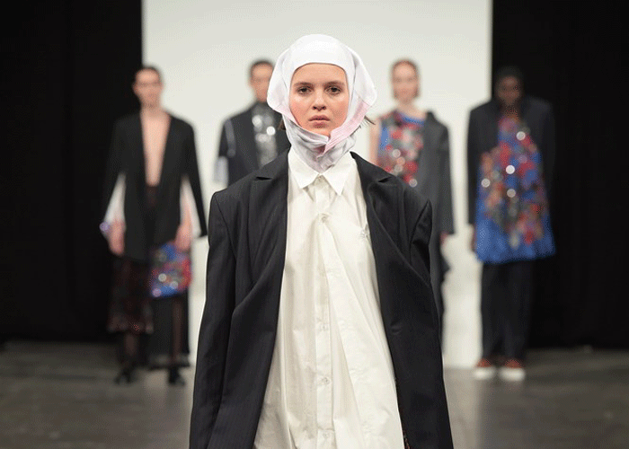 Ali Akbari fikk en tredjeplass under Designers' Nest under moteuka i København