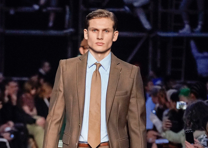 Eskil Rangnes gjorde sin debut for Burberry under New York Fashion Week