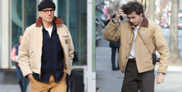 Daniel Day-Lewis og Brooklyn Beckham i Carhartt