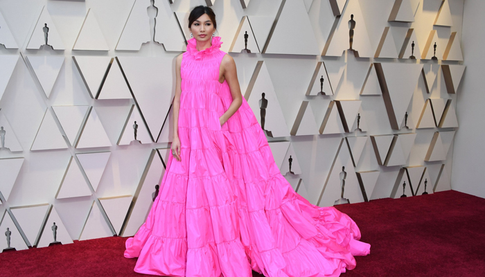 Gemma Chan under Oscar-utdelingen i 2019