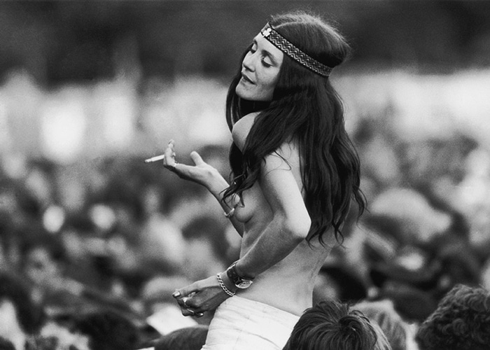 50 år siden Woodstock-festivalen