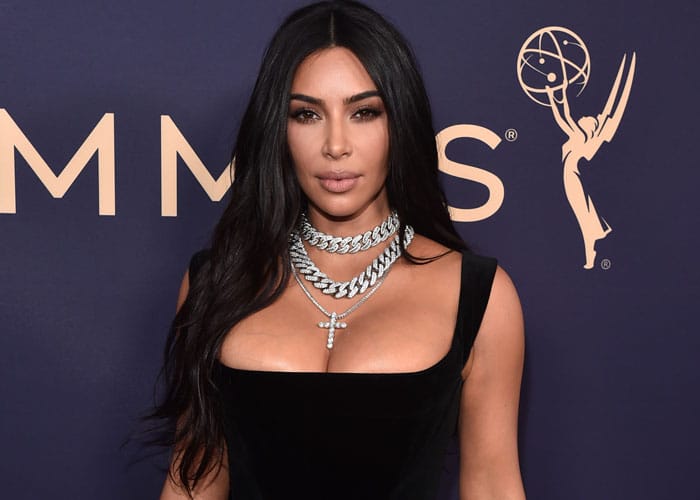 KimKardashianWest sin juledekor.
