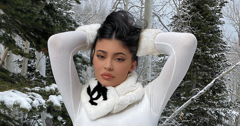 Sjekk Kylie Jenners ville skigarderobe