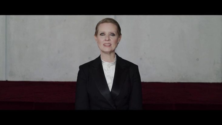 Cynthia Nixon i videoen "Be A Lady They Said" Foto: screenshot