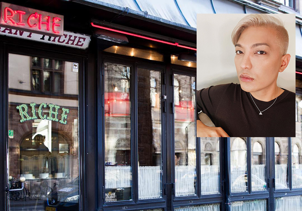 Superinfluencer og blogger BryanBoy anklager den svenske kjendisrestauranten Riche i Stockholm for rasisme