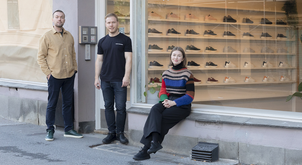 Martin Evensen og det norske skomerket New Movementes åpner pop-up-butikk i Oslo