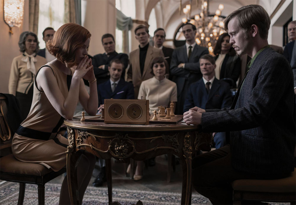 Tar The Queen's Gambit over for Emily in Paris?
