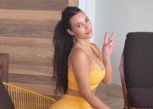 Kim Kardashian sitt shapewear-merke Skims er verdt milliarder