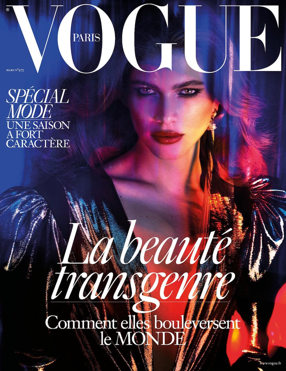 Ariel Nicholson er den første transpersonen på forsiden av amerikanske Vogue.