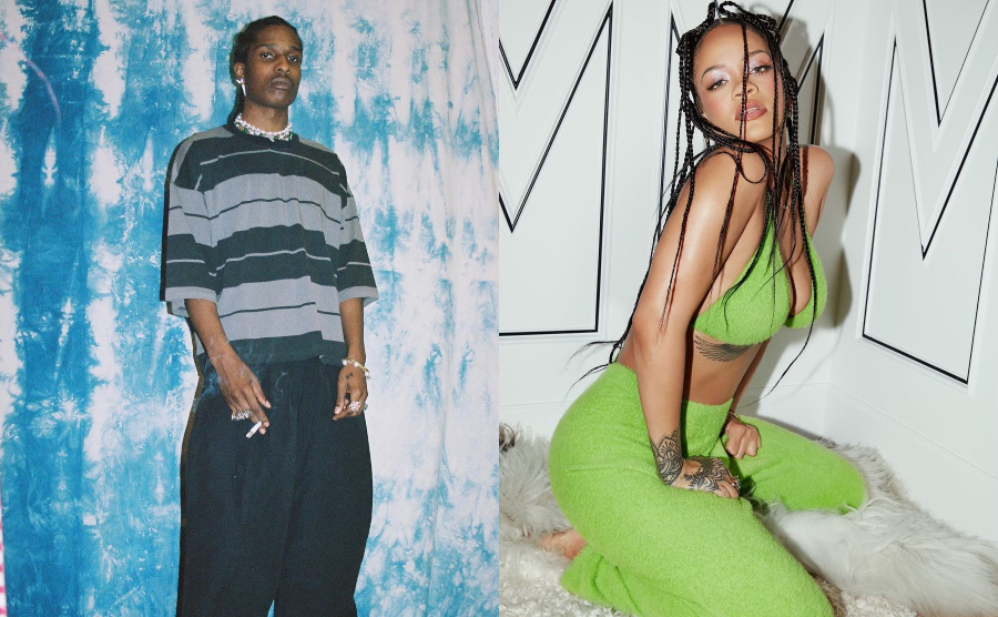 9 kjendispar vi ikke kan få nok av. Her Rihanna og A$AP Rocky.