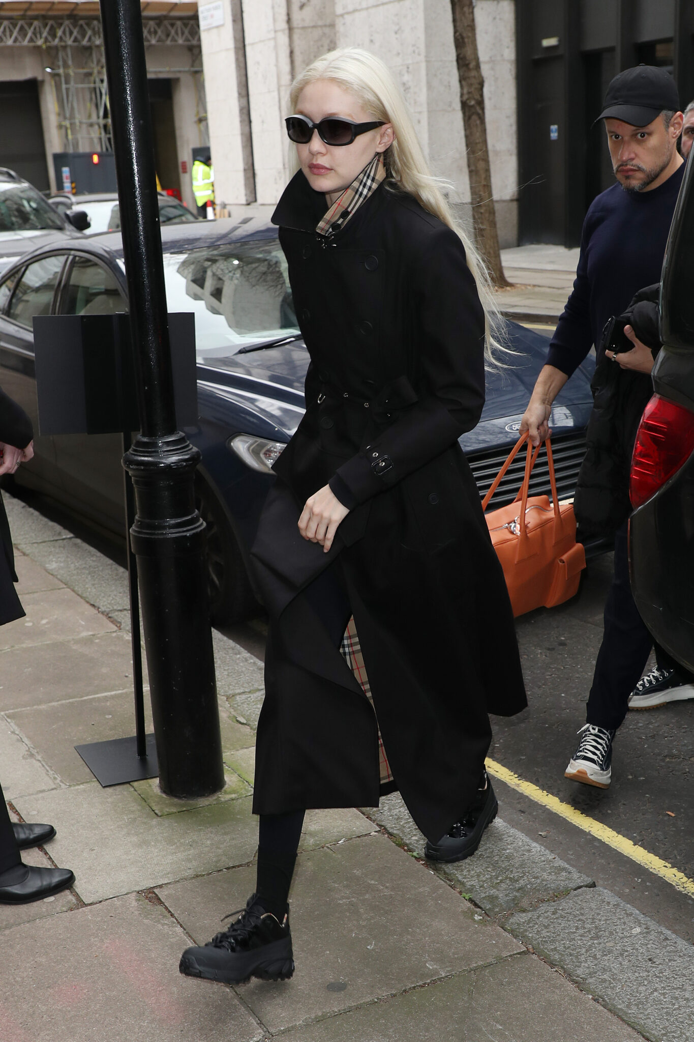 Gigi Hadid i London (Foto: Neil Mockford/GC Images via Getty)