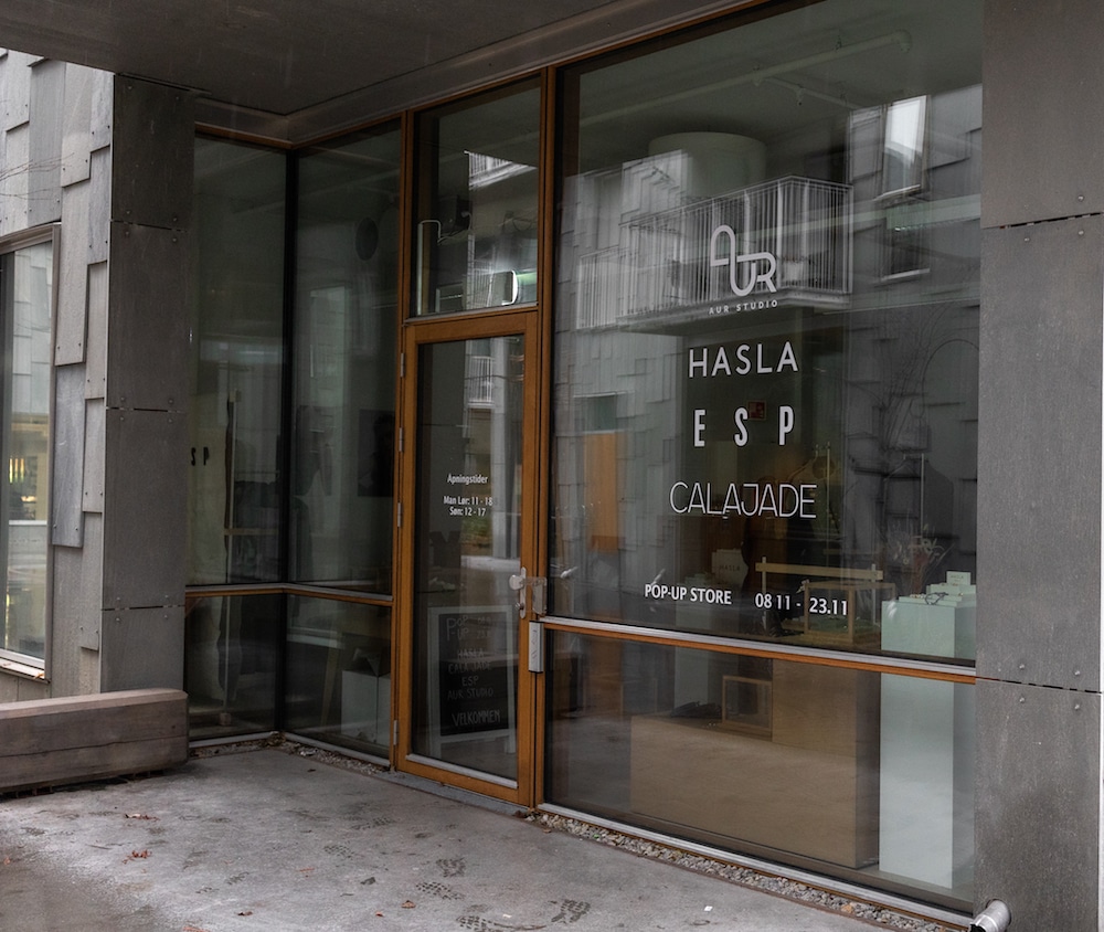 Nå åpner Hasla, Aur Studio, ESP og Cala Jade popup-butikk sammen i Oslobukta