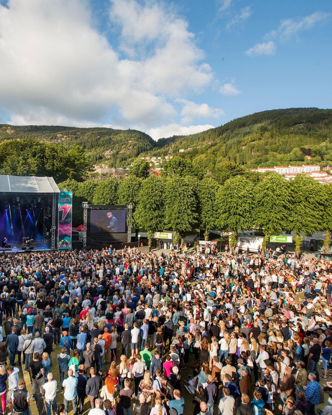 Bergenfest, festival i Bergen. Foto: Instagram/ @bergenfest