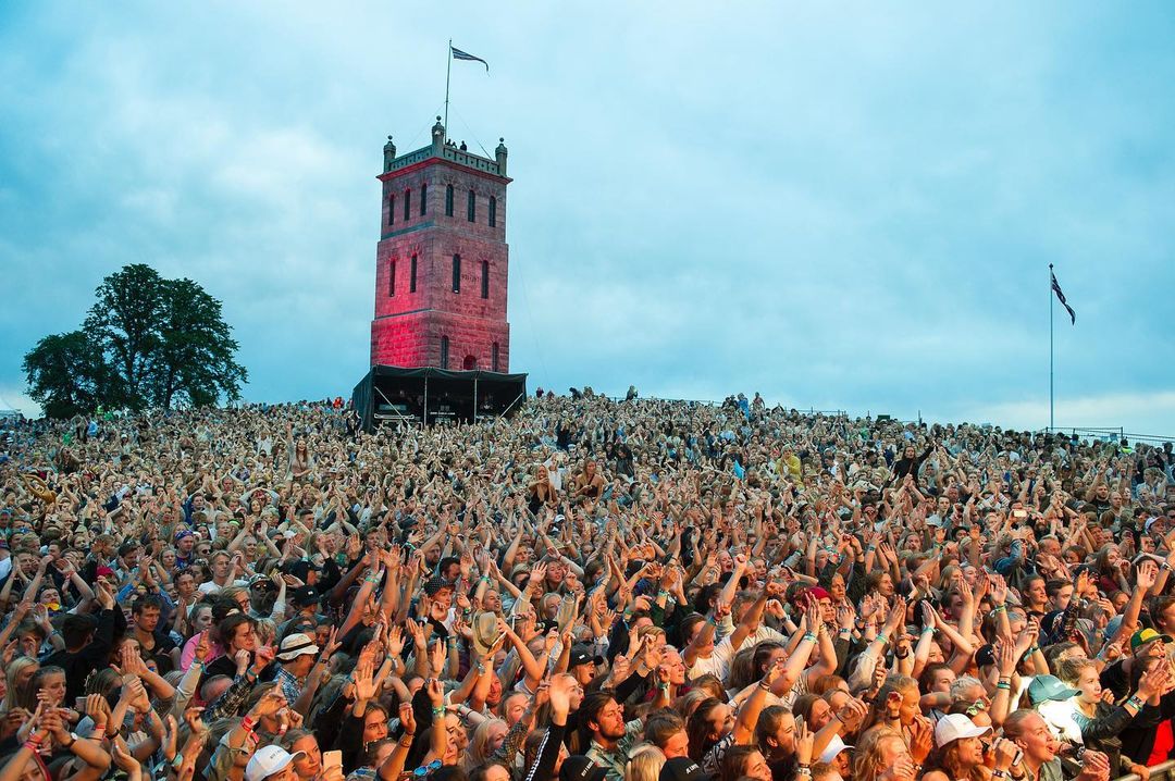 Festivalen i Tønsberg er tilbake. Foto: Instagram/ @slottsfjell