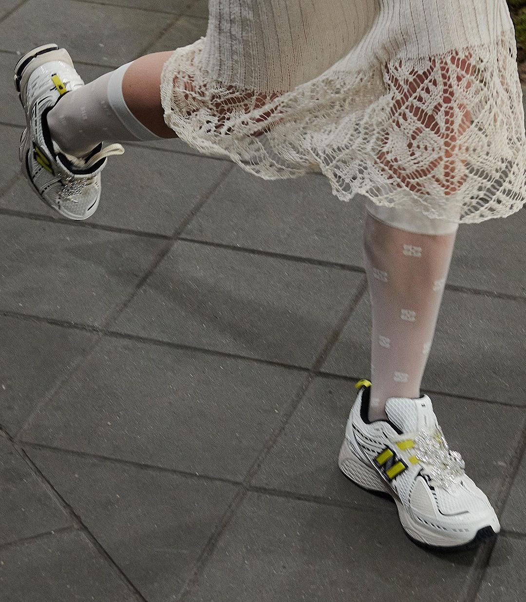 Samarbeidet ble vist under CPHFW for første gang. Foto: Instagram/ @ganni