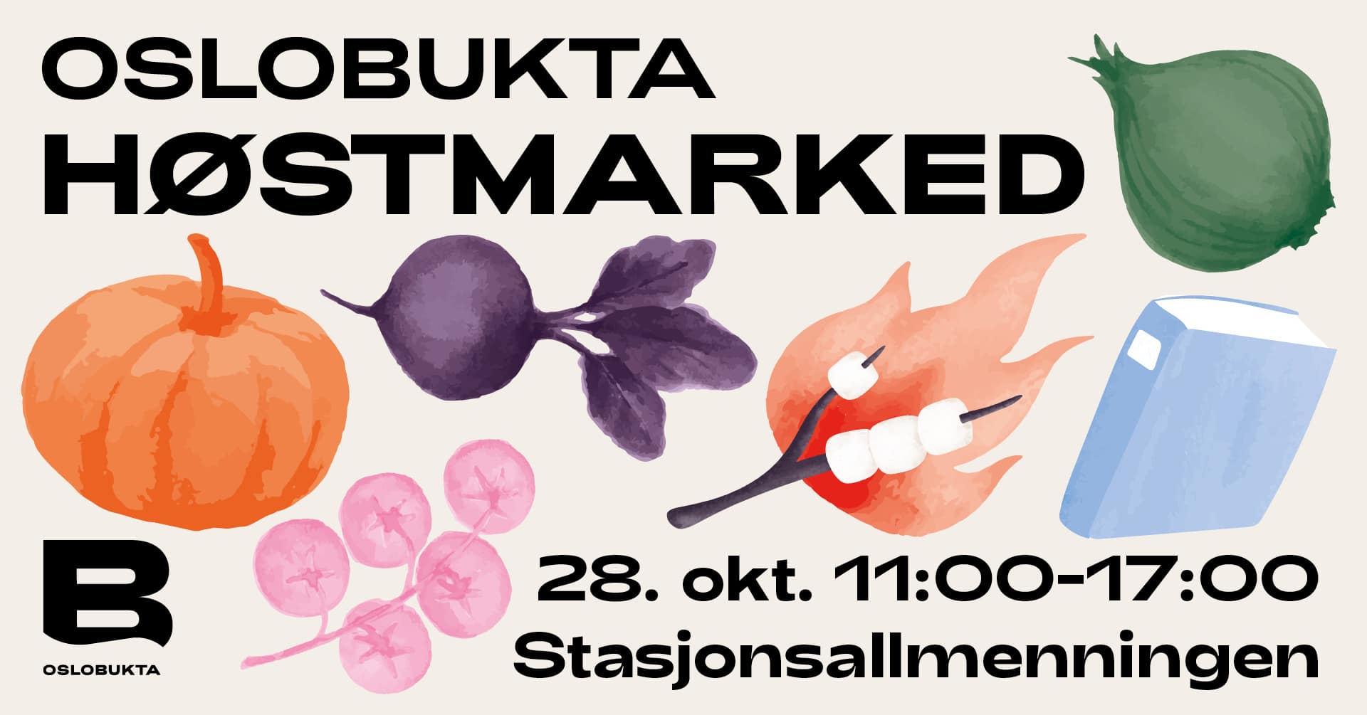 Høstmarked i Oslobukta. Foto: Facebook/ Oslobukta