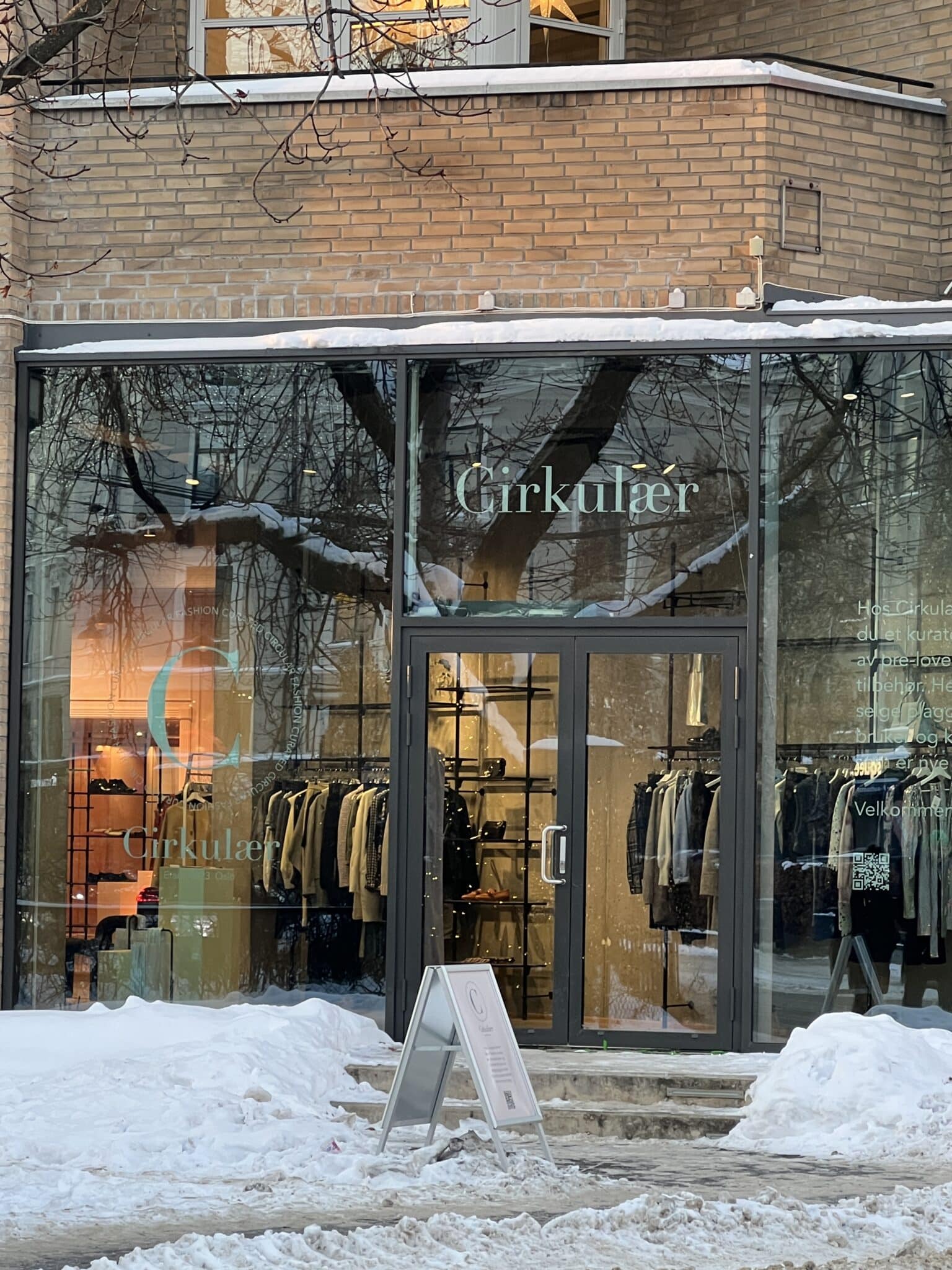 Den nye butikken ligger i Hegdehaugsveien. Foto: Instagram/ @cirkulaer.love